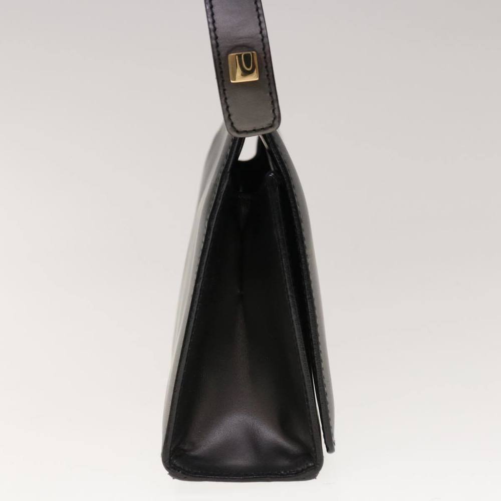 GUCCI Hand Bag Leather Black Auth yk10455 - Picture 3 of 16